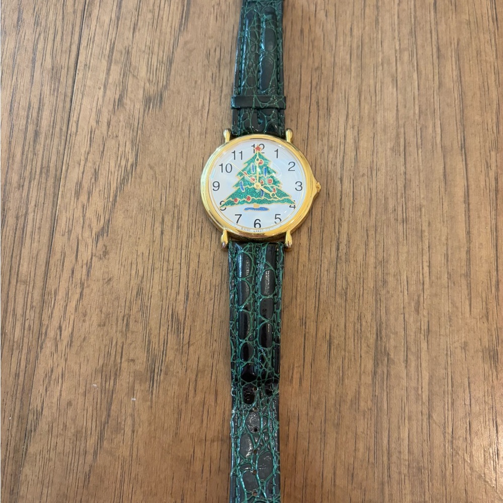 Genuine Leather Trax Watch